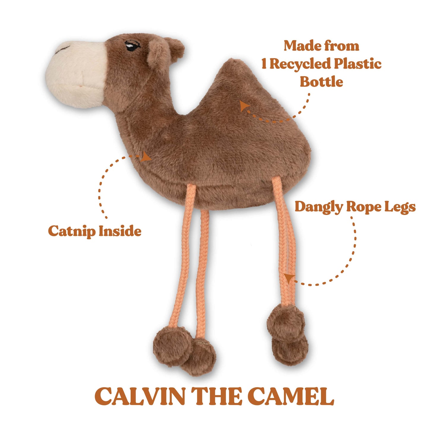 Calvin the Camel - Cat Toy