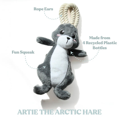 Arctic Hare Dog Toy