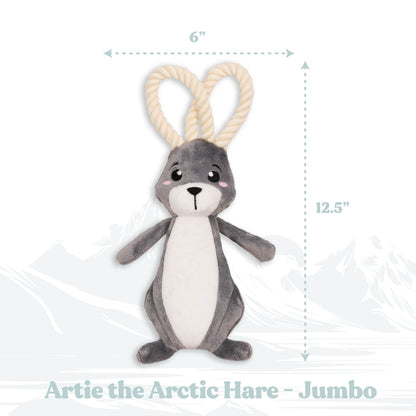 Arctic Hare Dog Toy