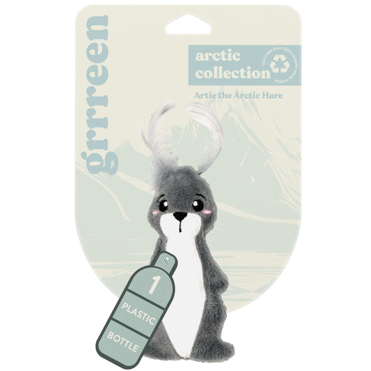 Feather Arctic Hare Cat Toy